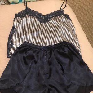 Silk pajama set